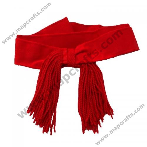 scarlet shoulder sash is worn by Sergeants in the British Army