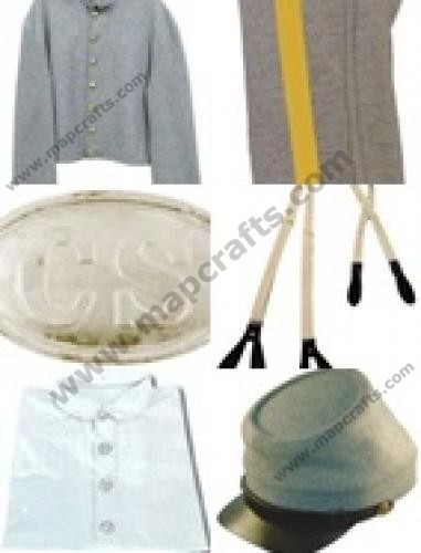 Confederate Cavalry Uniform Starter Set