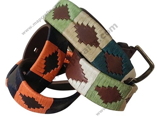 Embroidered Argentinean Unisex Polo Belt