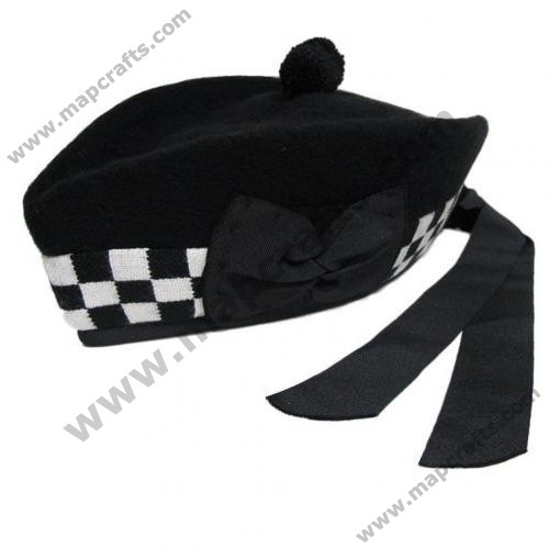Glengarry Diced Kilt Hat