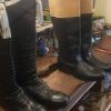 Hessian and Riding Boots