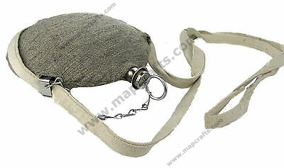 Reproduction-Stainless-Steel-Covered-Civil-War-Canteen