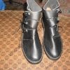 Viking Leather Boots Hedeby Black