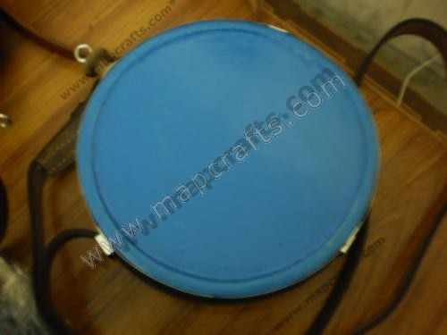 Blue Wood Canteen & Leather carrying