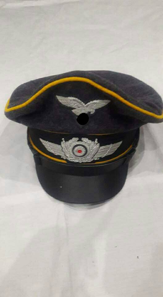 Luftwaffe EM.NCO visor cap