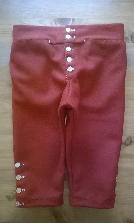 Mid-18th Century British line infantry (county regiments) breeches.