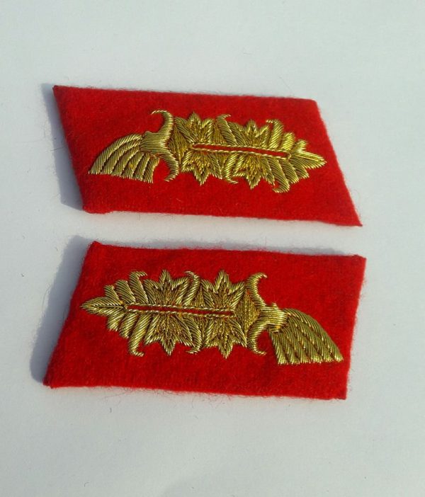 WW2 German Army General Uniform Collar Tabs