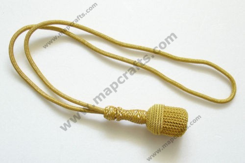 WW2 German Kriegsmarine Officer gold Portepee Knot (Repro)
