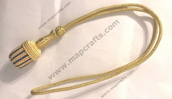 WW2 German Water Protection Police Officer Portepee Knot (Repro)