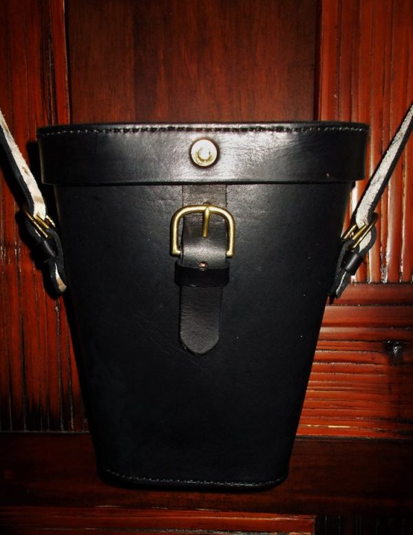 19th Century Leather Field Glass Case